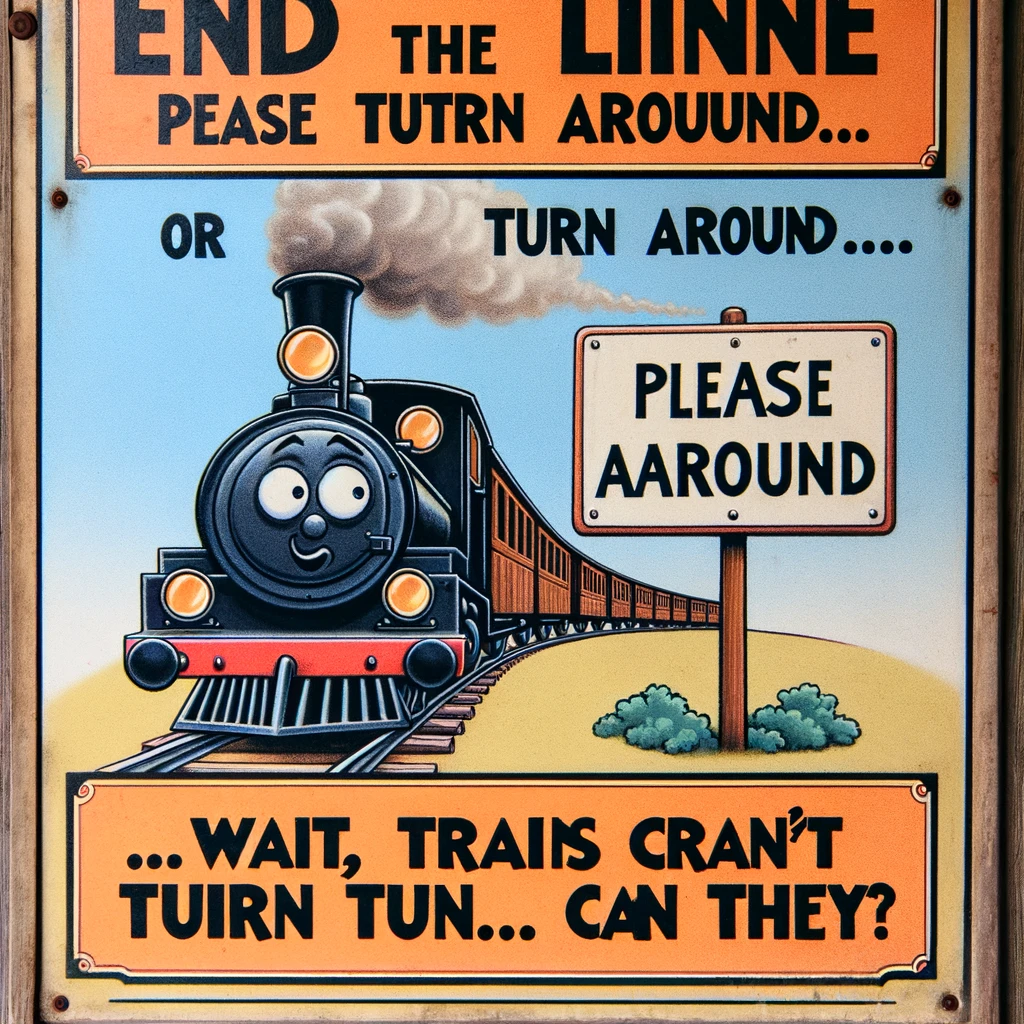 a cool train meme