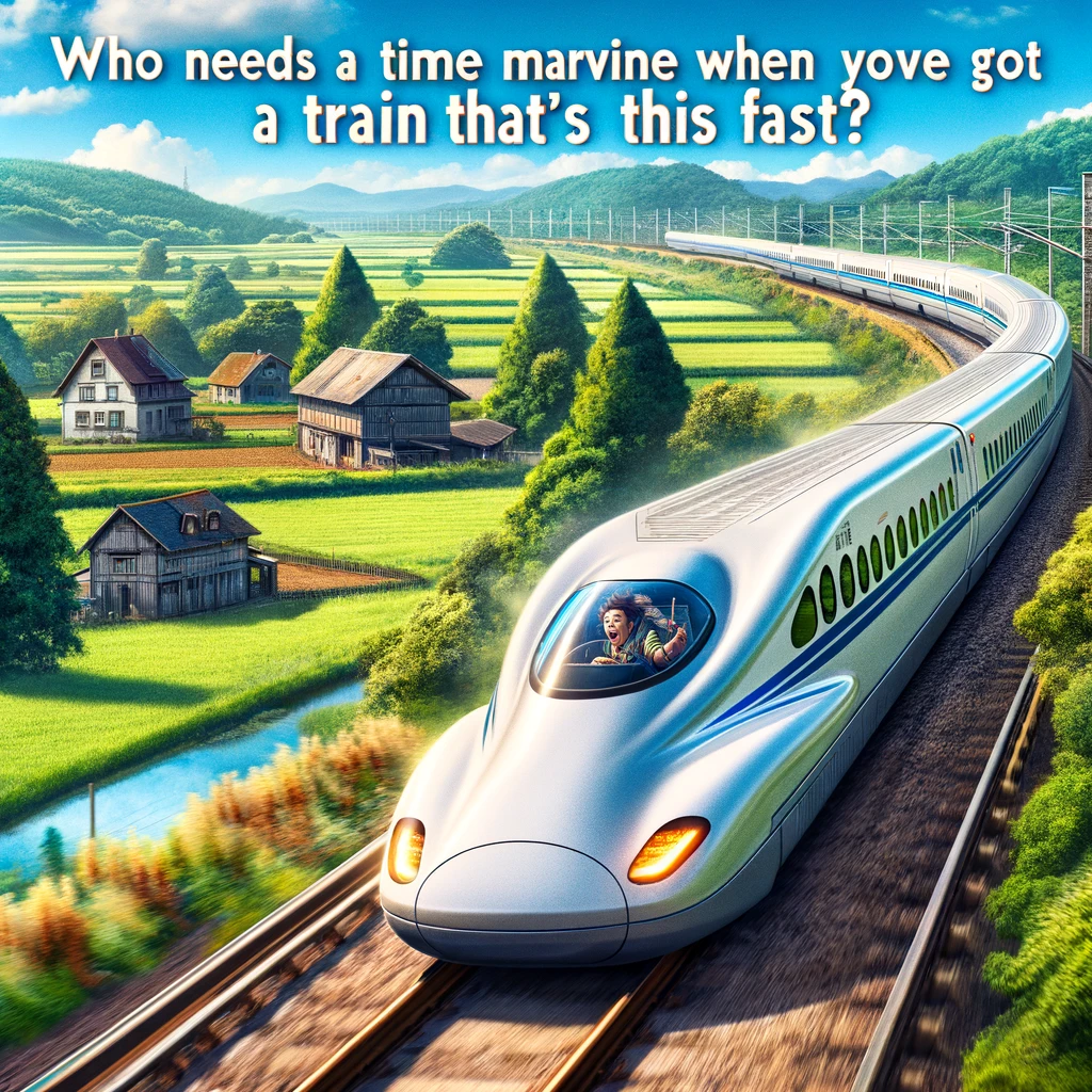 a cool train meme