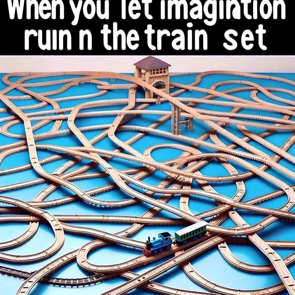 a cool train meme