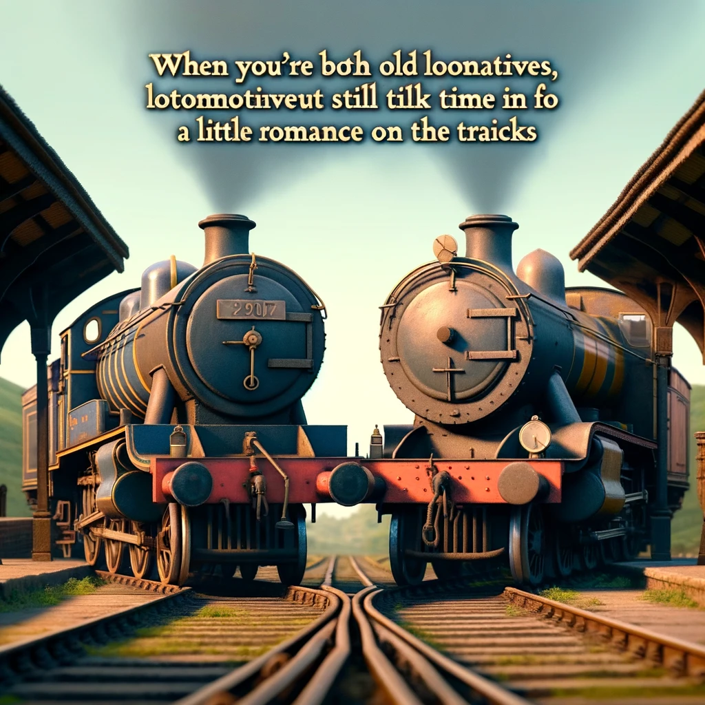 a cool train meme