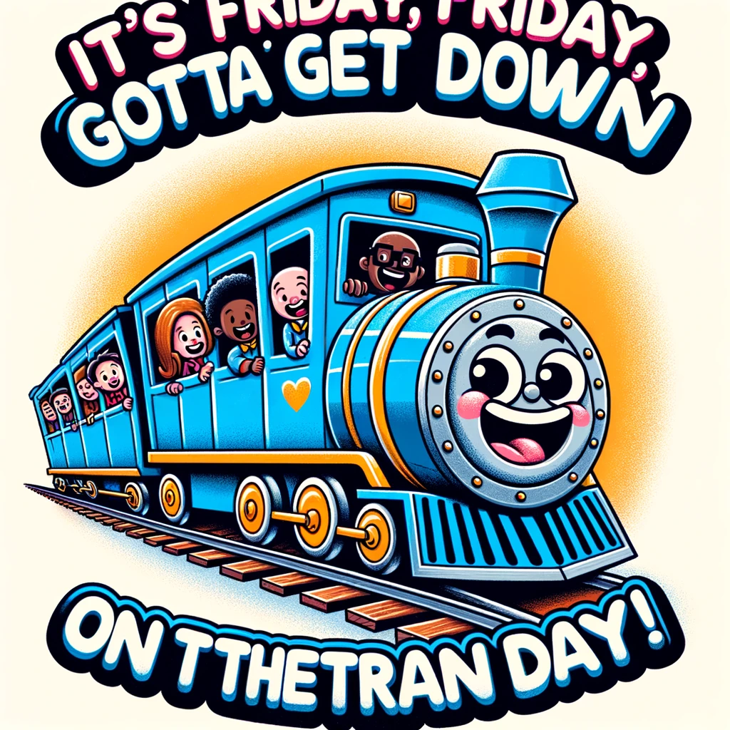 a cool train meme